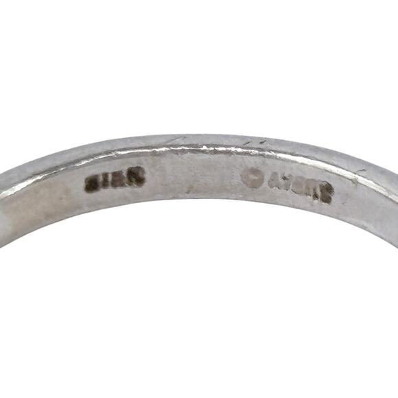 Avery Basketball Ring | Dangle Charm Sports Jewelry | Sterling Silver 925 Size 7 - Picture 3 of 9